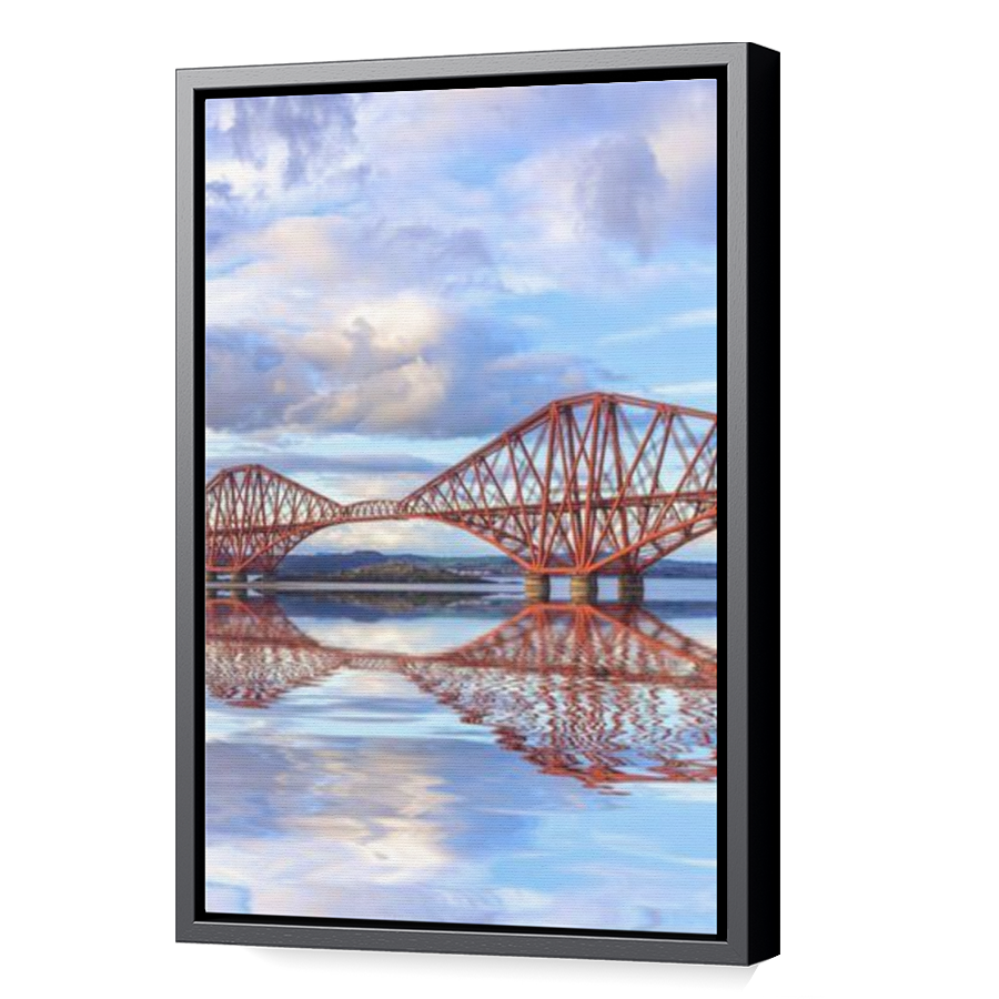 Thumbnail for Canvas - Black Floating Frame