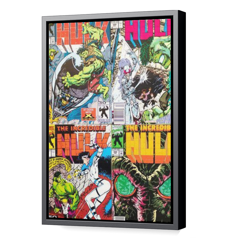 Thumbnail for Canvas - Black Floating Frame