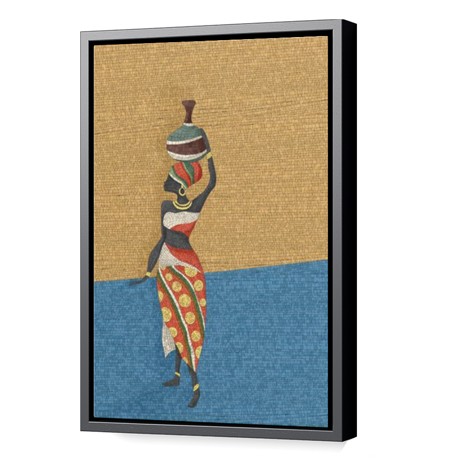 Thumbnail for Canvas - Black Floating Frame