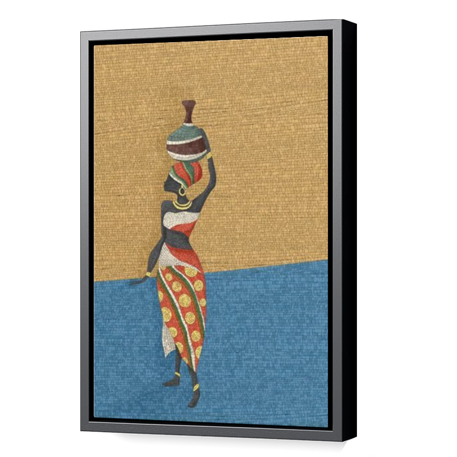 Thumbnail for Canvas - Black Floating Frame