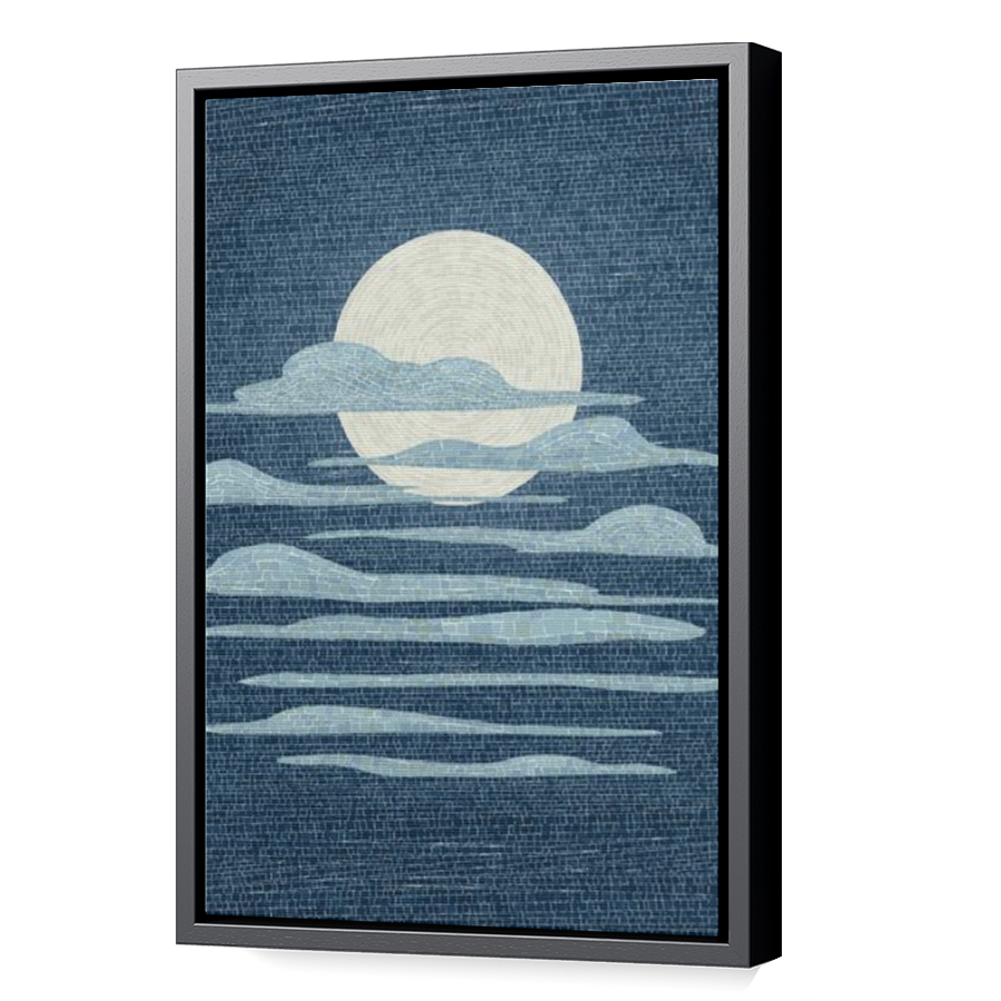 Thumbnail for Canvas - Black Floating Frame