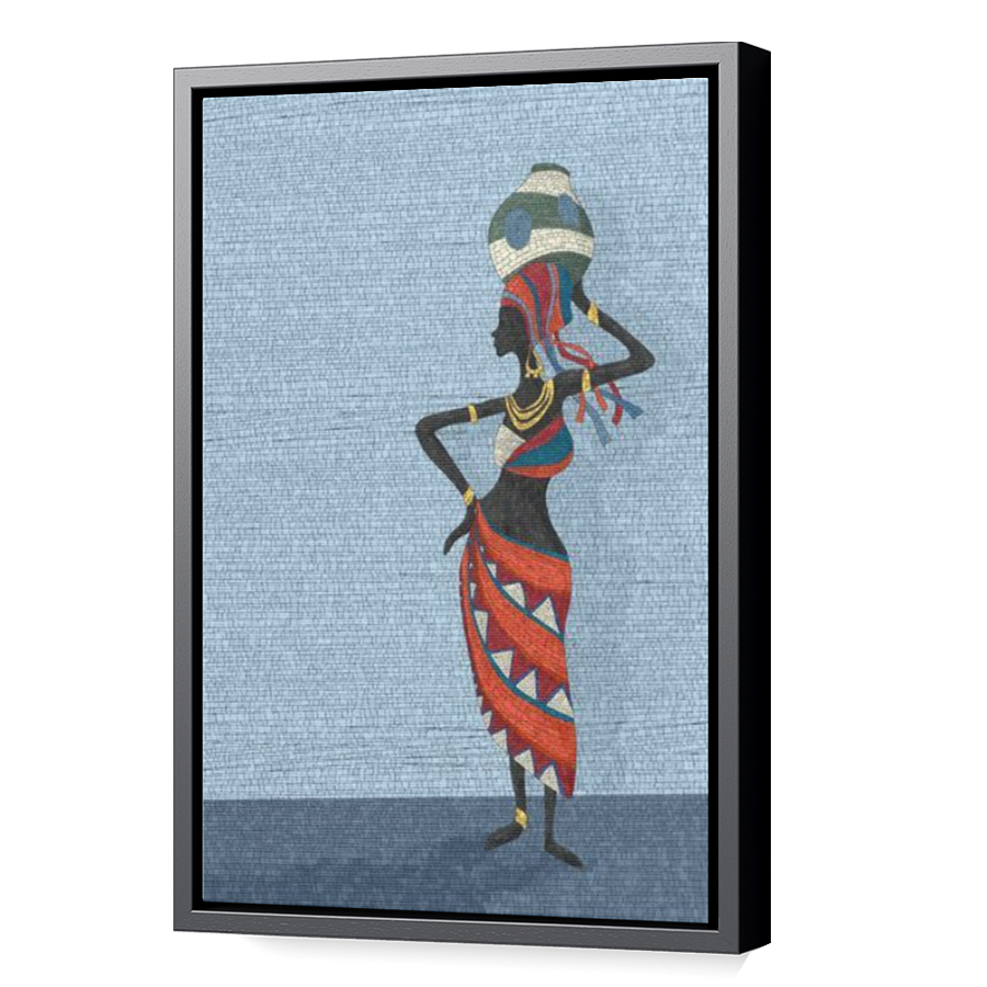 Thumbnail for Canvas - Black Floating Frame