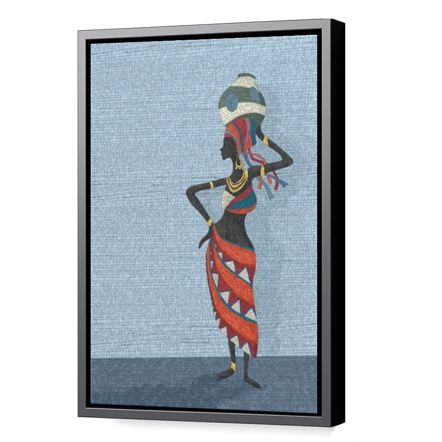 Thumbnail for Canvas - Black Floating Frame