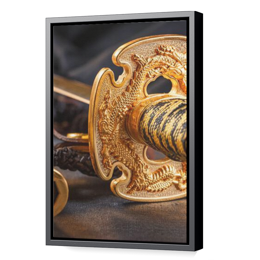 Thumbnail for Canvas - Black Floating Frame