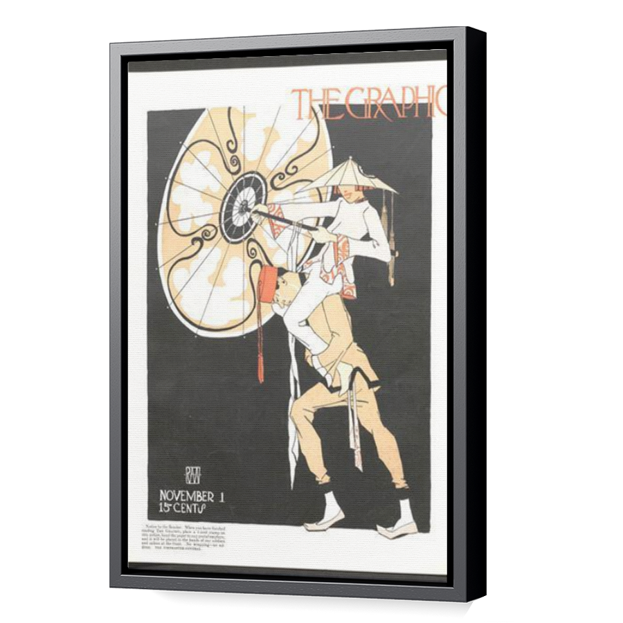 Thumbnail for Canvas - Black Floating Frame
