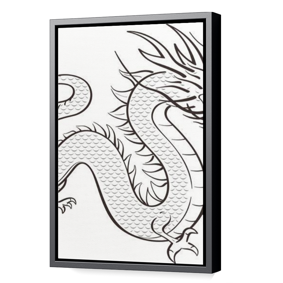 Thumbnail for Canvas - Black Floating Frame