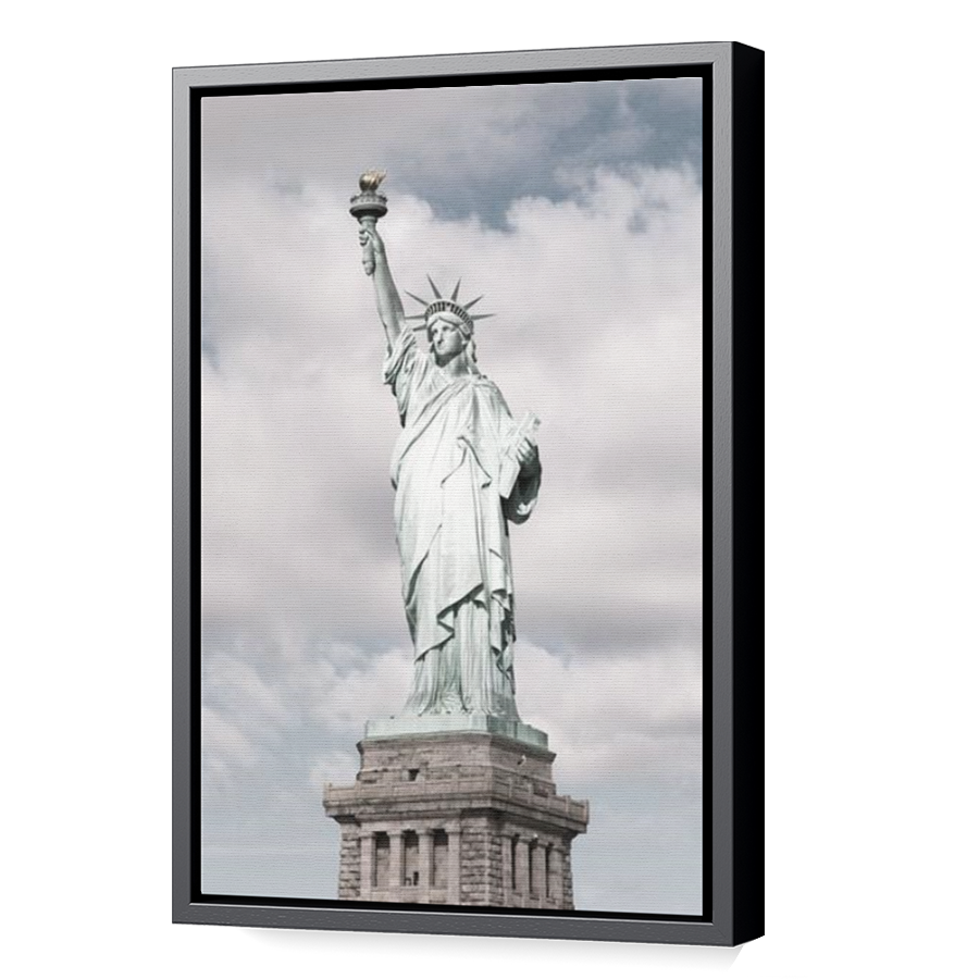 Thumbnail for Canvas - Black Floating Frame