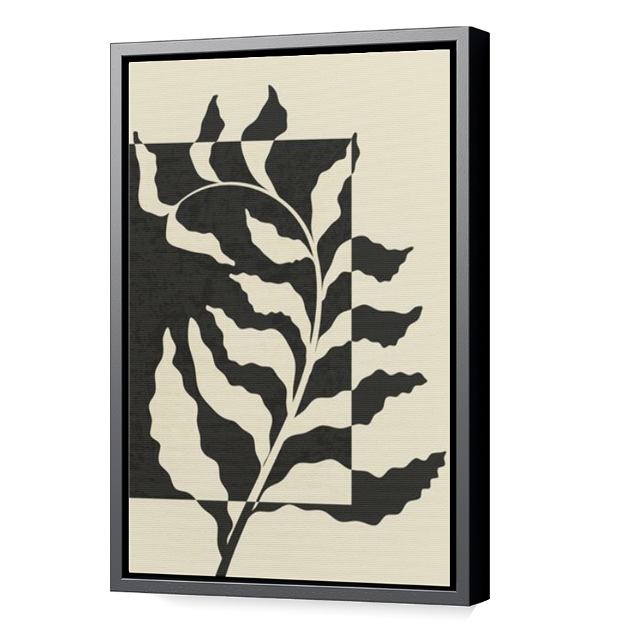 Thumbnail for Canvas - Black Floating Frame