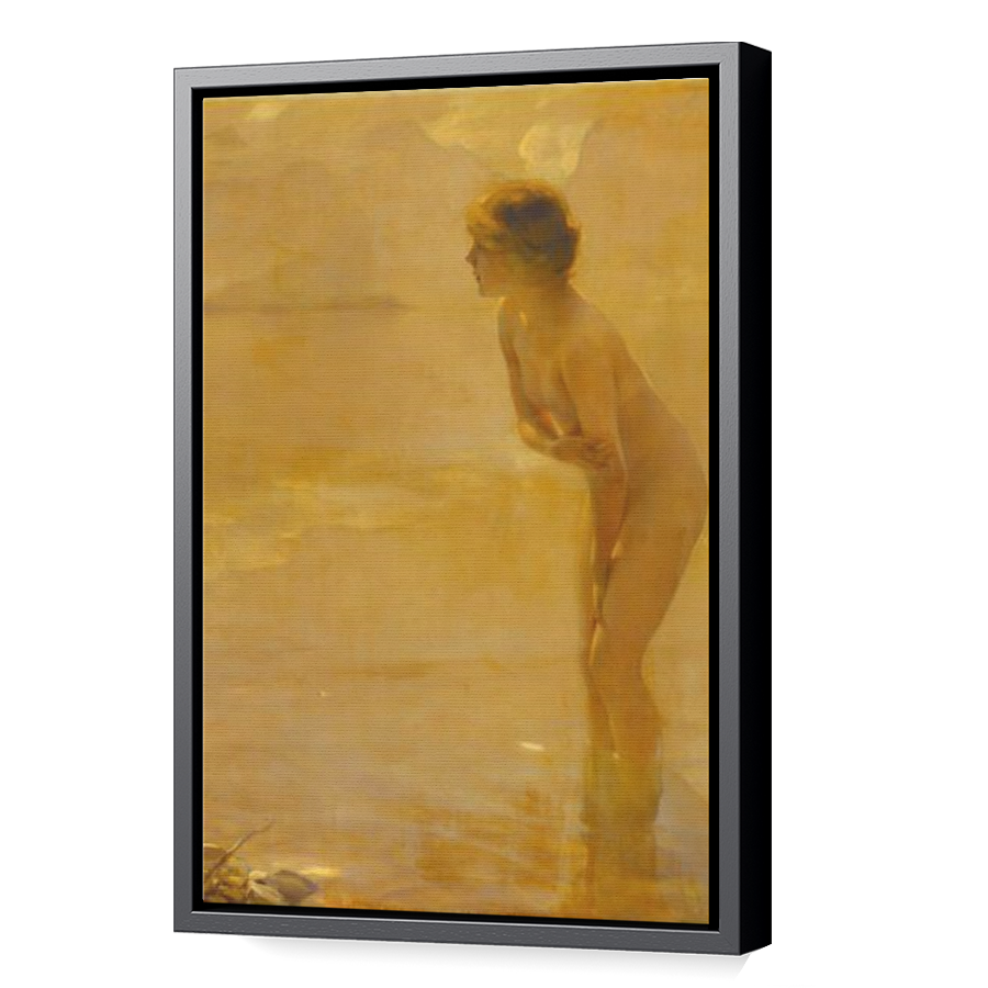 Thumbnail for Canvas - Black Floating Frame