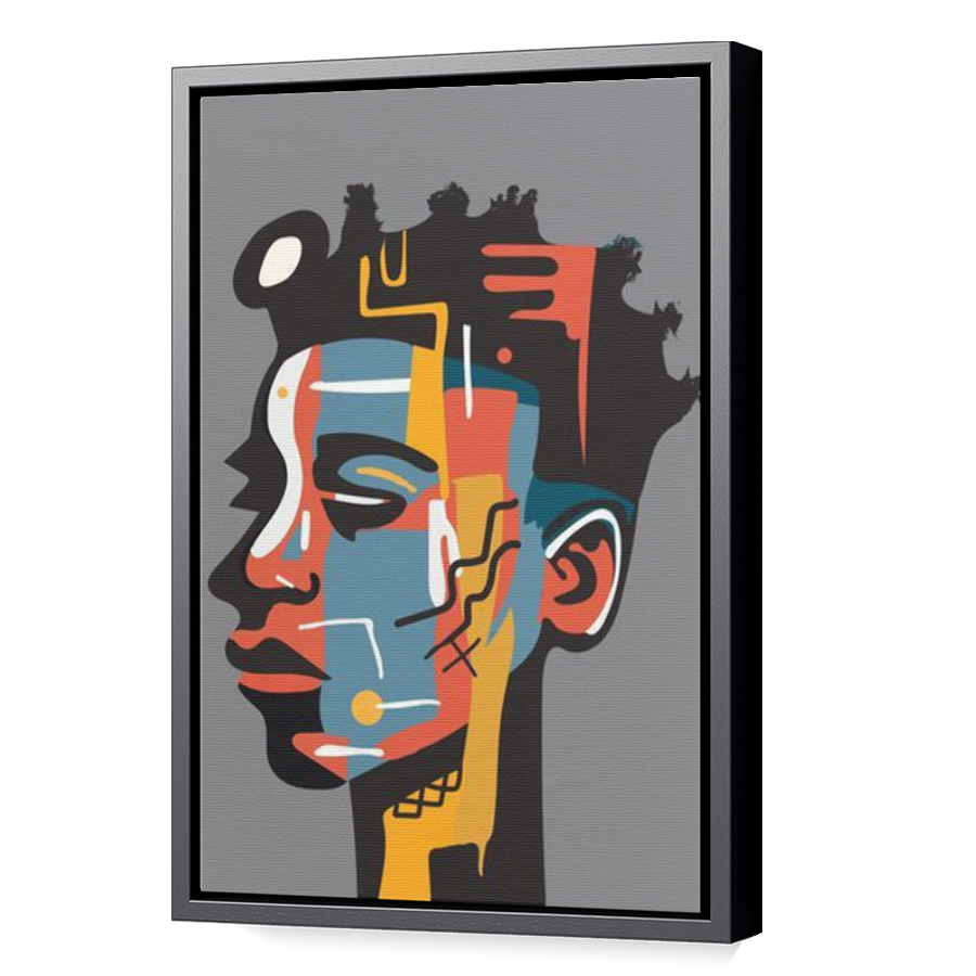 Thumbnail for Canvas - Black Floating Frame