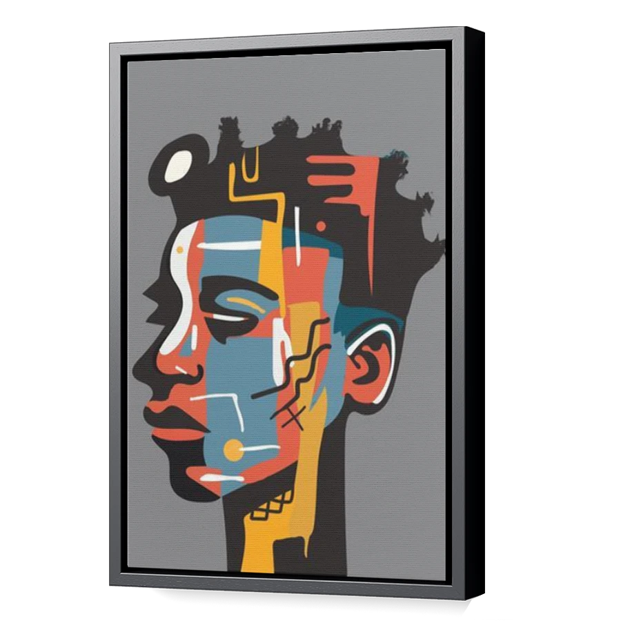 Thumbnail for Canvas - Black Floating Frame