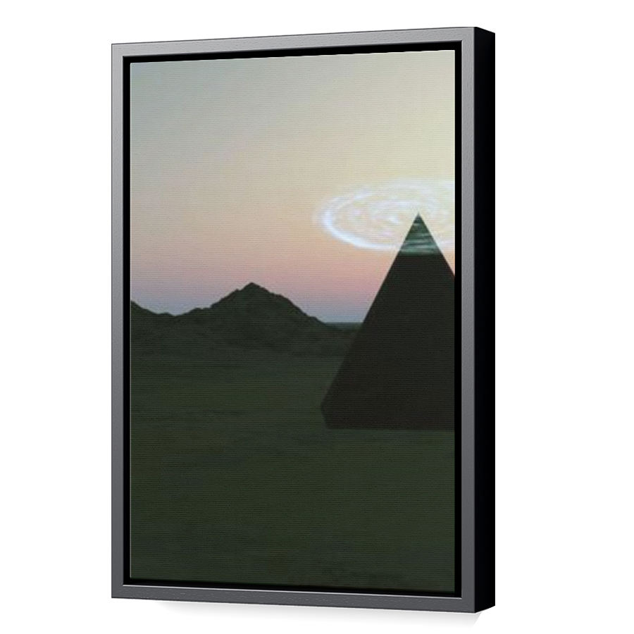 Thumbnail for Canvas - Black Floating Frame