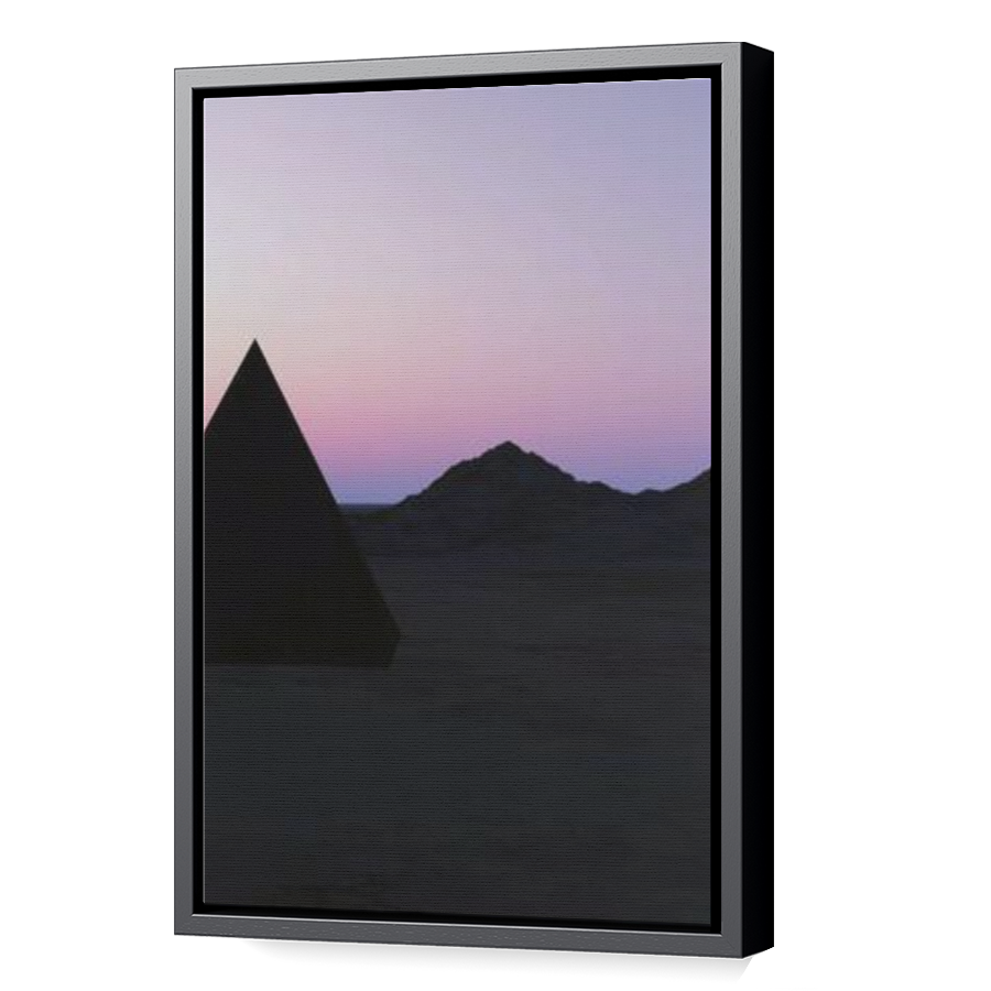 Thumbnail for Canvas - Black Floating Frame