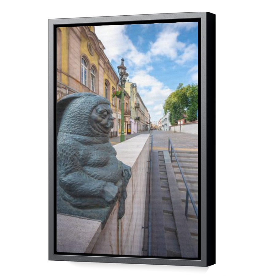 Thumbnail for Canvas - Black Floating Frame