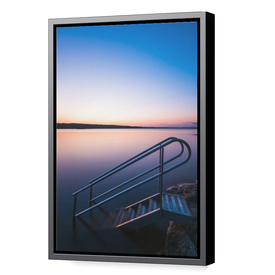 Thumbnail for Canvas - Black Floating Frame