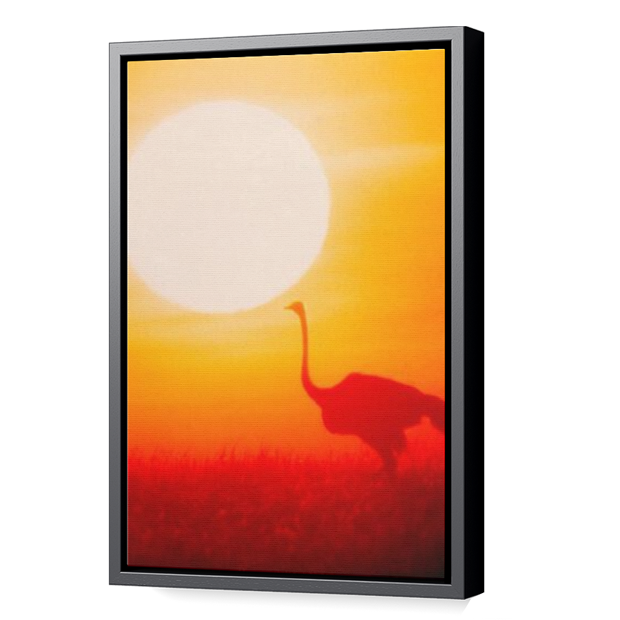 Thumbnail for Canvas - Black Floating Frame