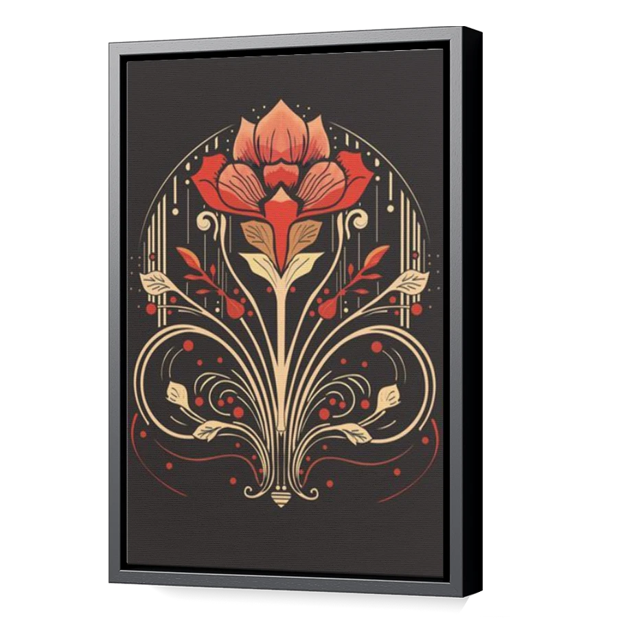 Thumbnail for Canvas - Black Floating Frame