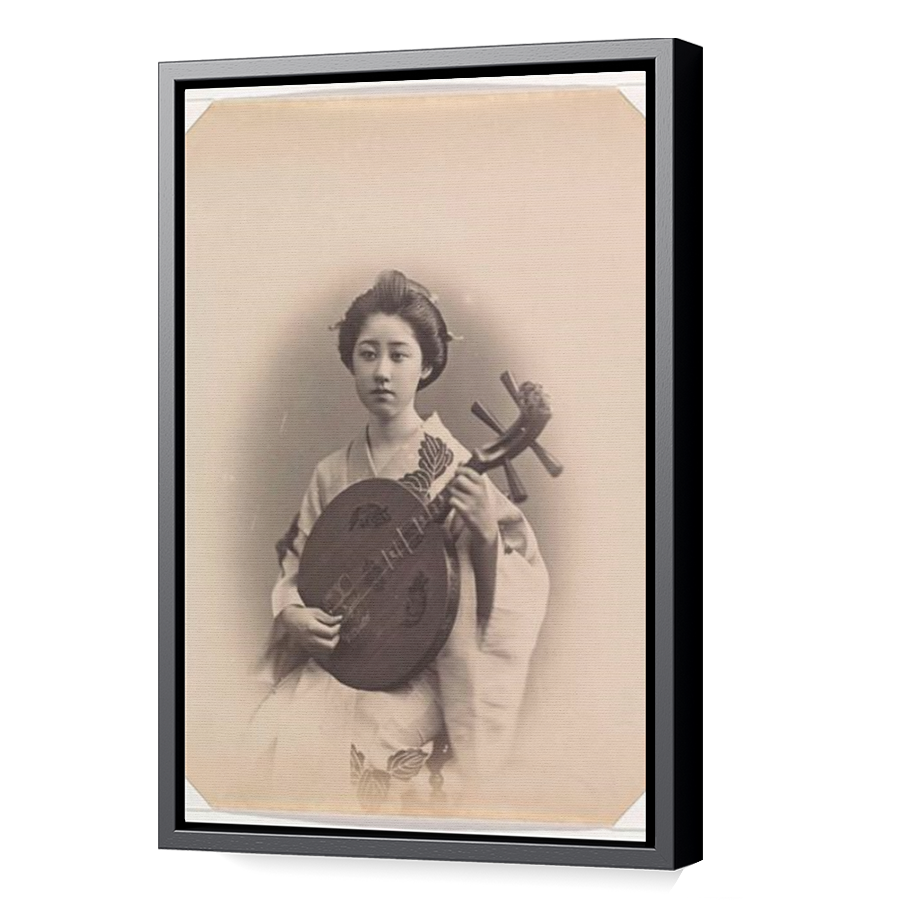 Thumbnail for Canvas - Black Floating Frame