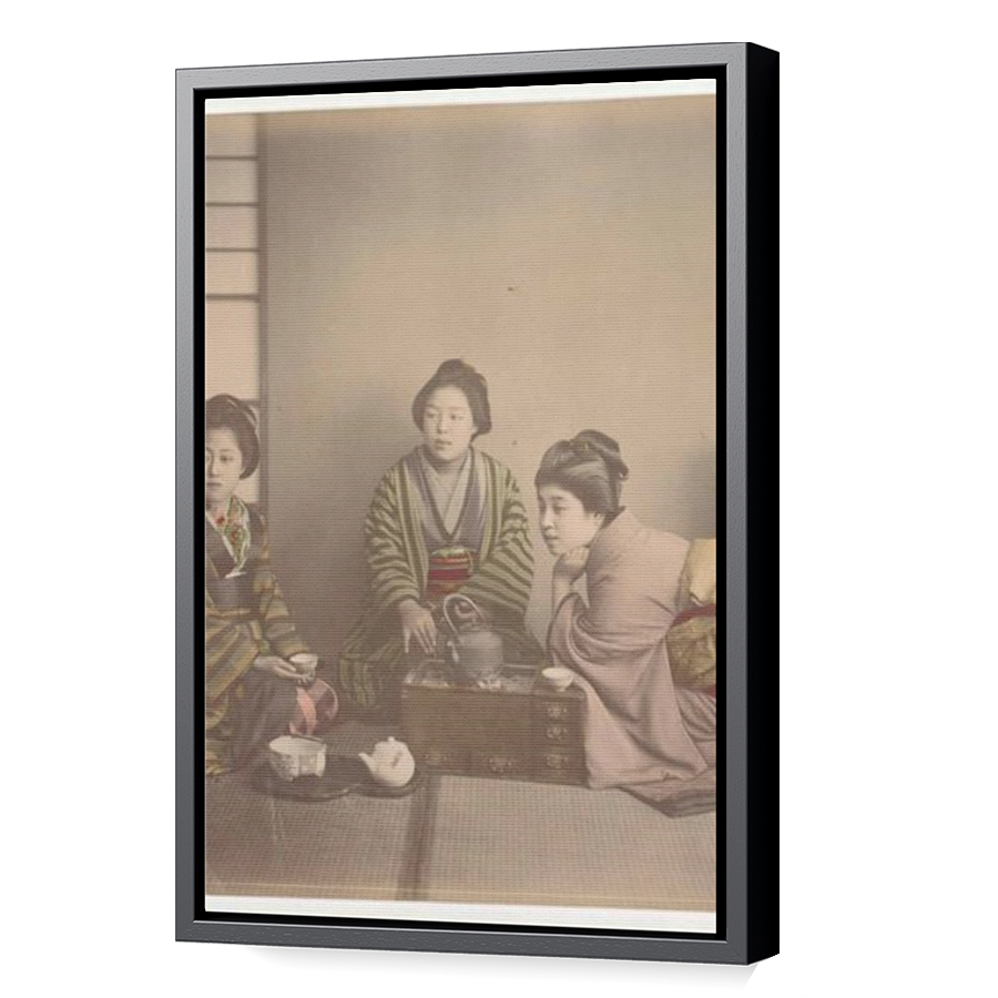 Thumbnail for Canvas - Black Floating Frame