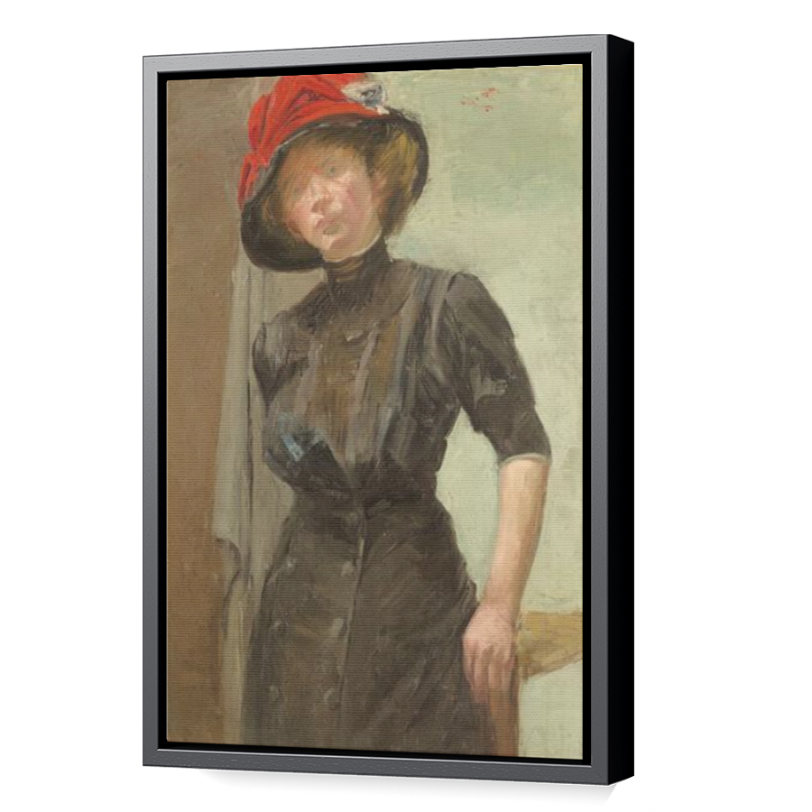 Thumbnail for Canvas - Black Floating Frame