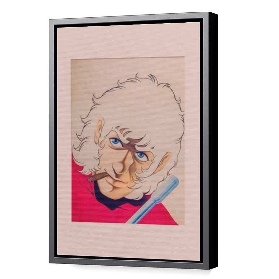 Thumbnail for Canvas - Black Floating Frame
