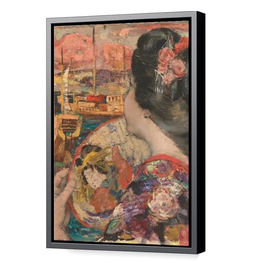 Thumbnail for Canvas - Black Floating Frame