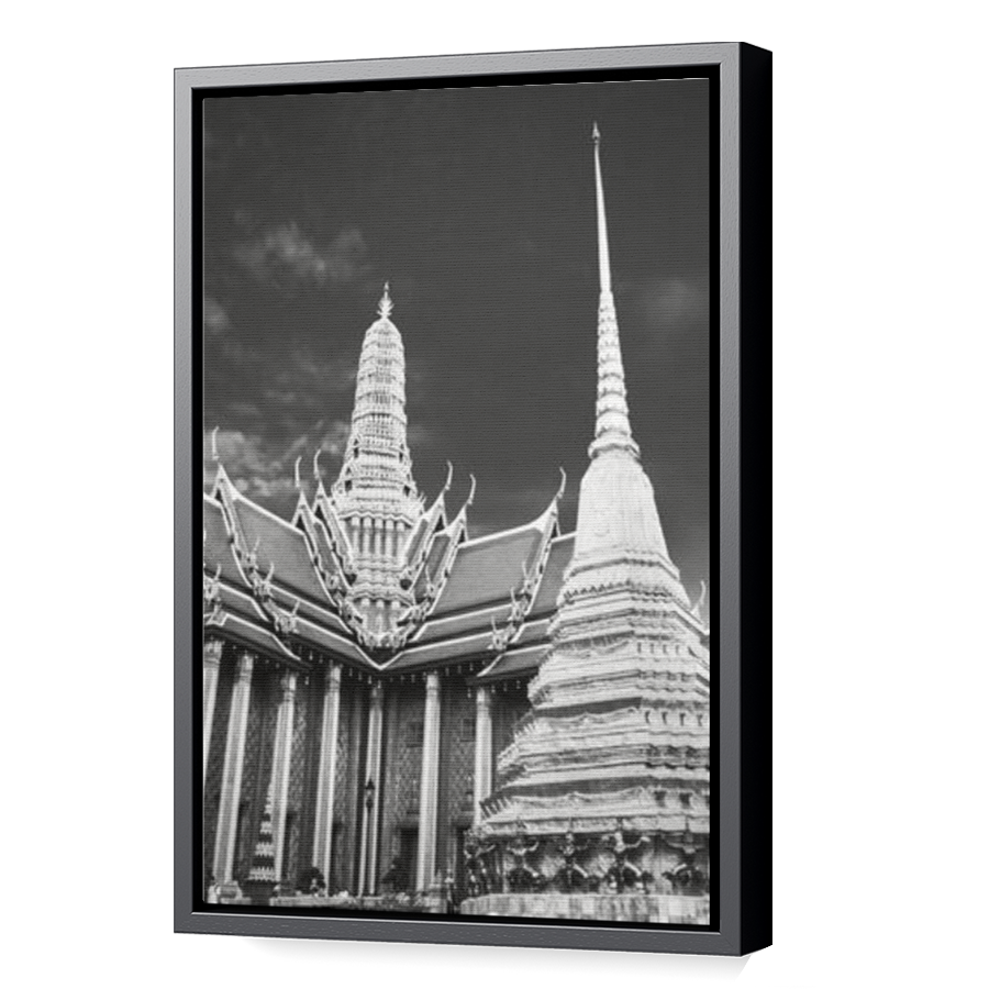 Thumbnail for Canvas - Black Floating Frame