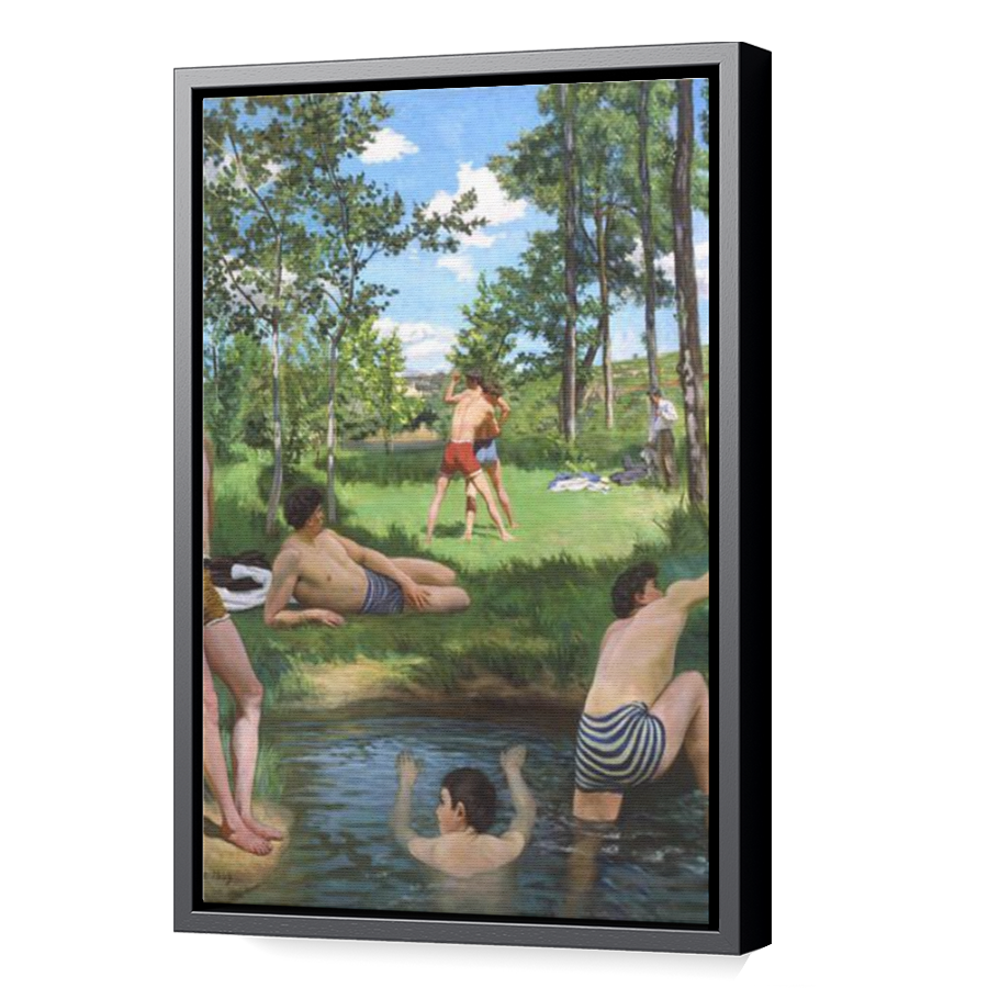 Thumbnail for Canvas - Black Floating Frame