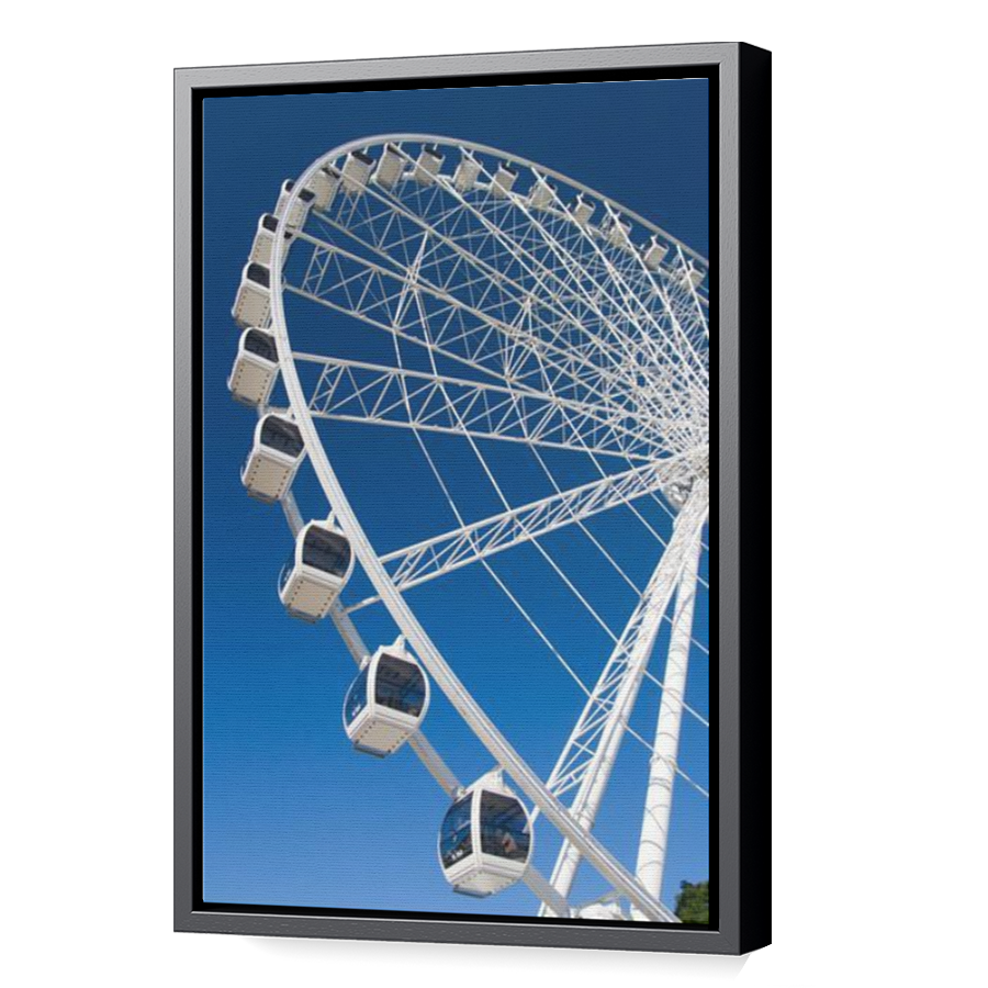 Thumbnail for Canvas - Black Floating Frame