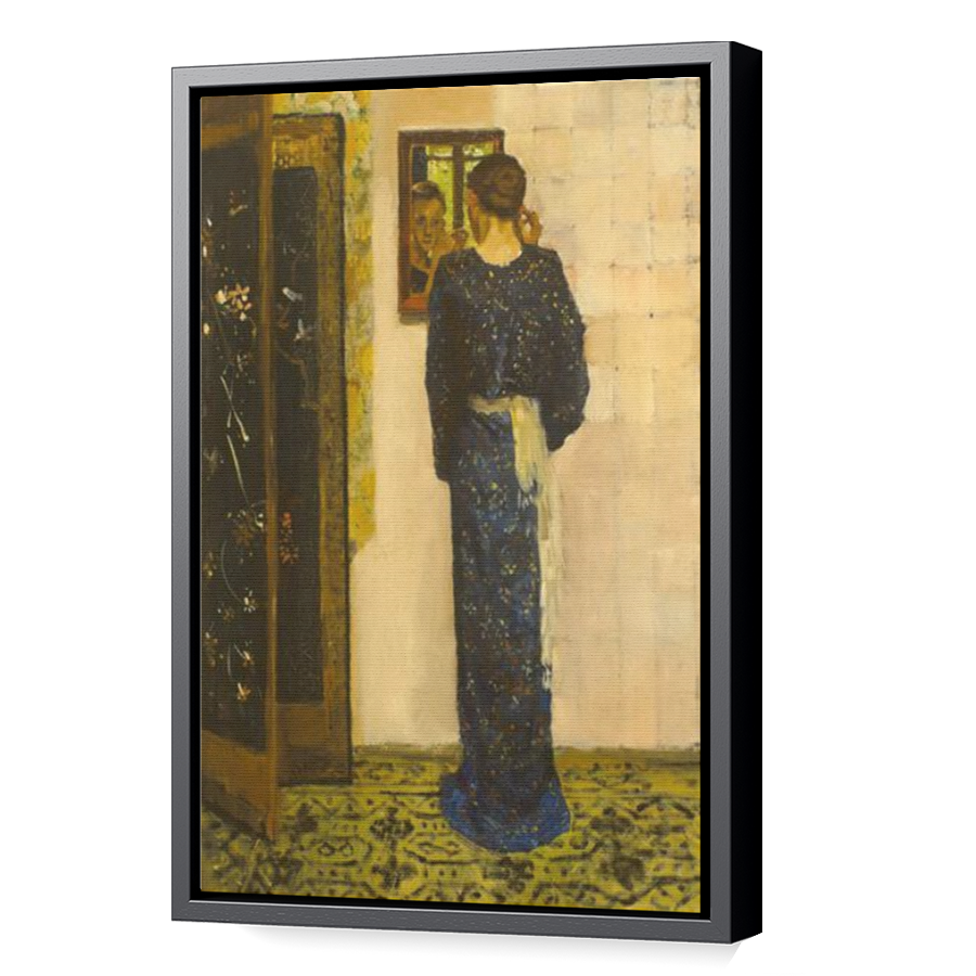 Thumbnail for Canvas - Black Floating Frame