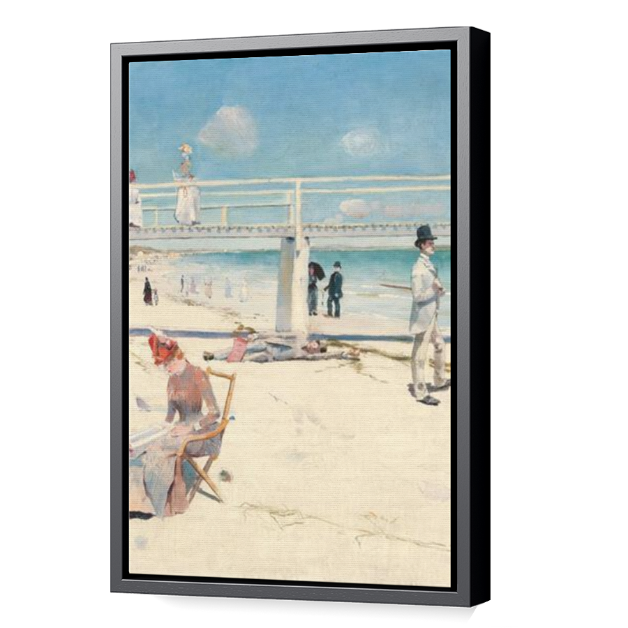 Thumbnail for Canvas - Black Floating Frame