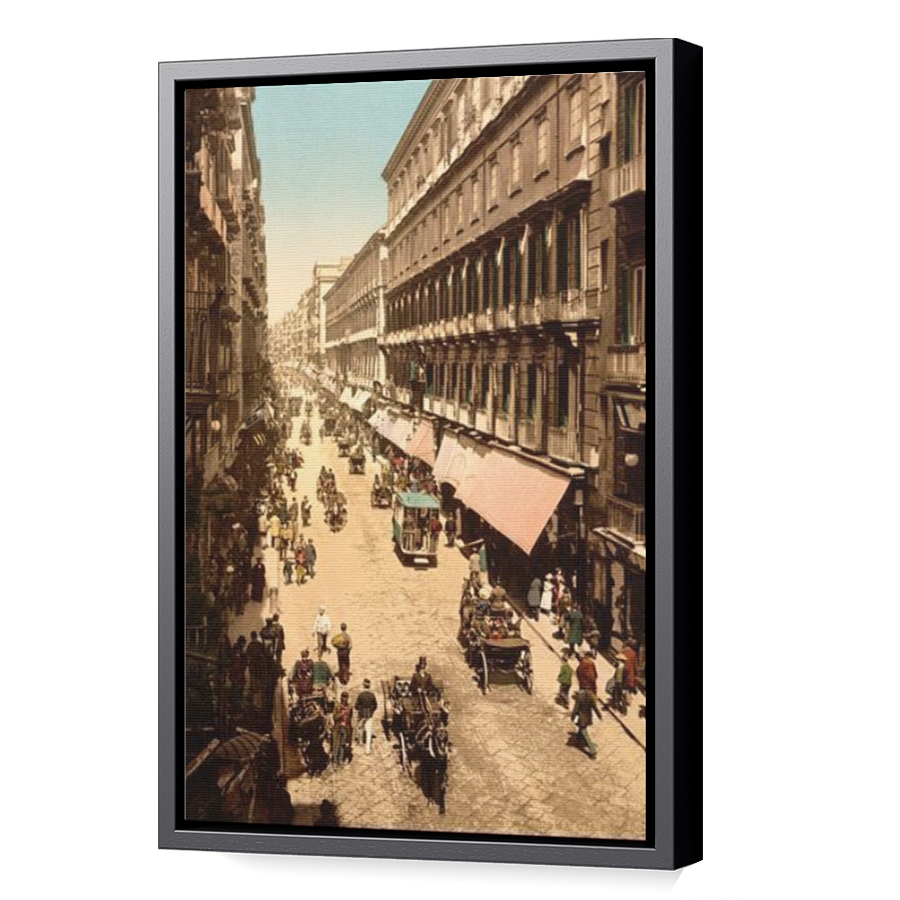 Thumbnail for Canvas - Black Floating Frame