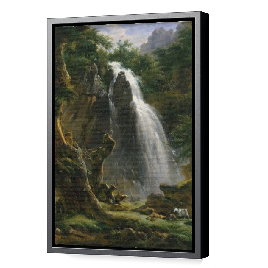 Thumbnail for Canvas - Black Floating Frame