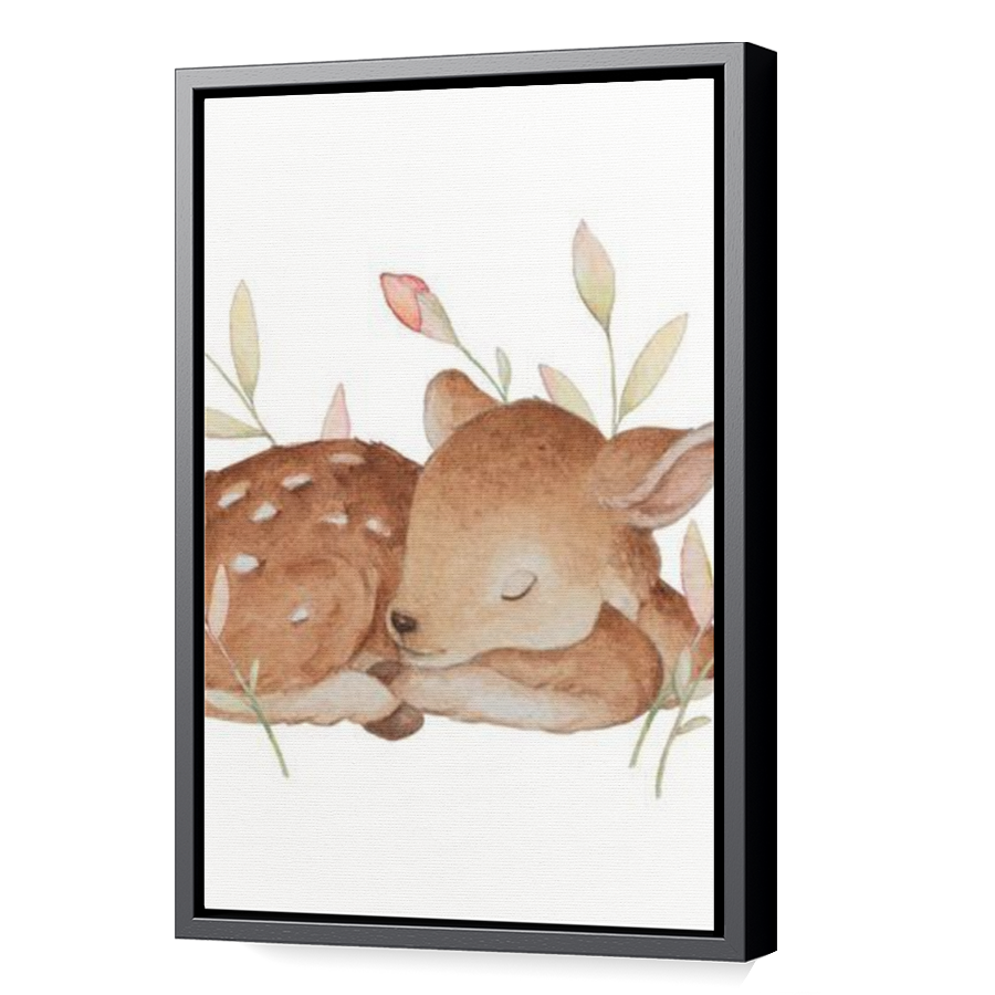 Thumbnail for Canvas - Black Floating Frame