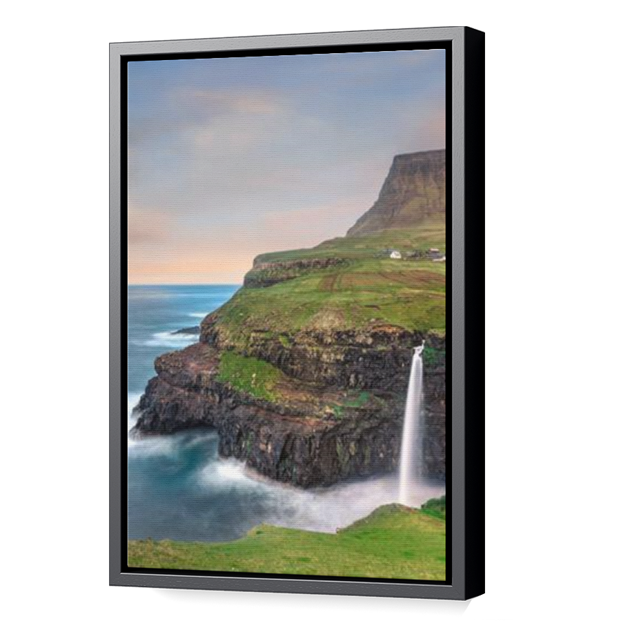 Thumbnail for Canvas - Black Floating Frame