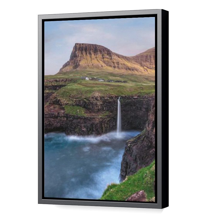 Thumbnail for Canvas - Black Floating Frame