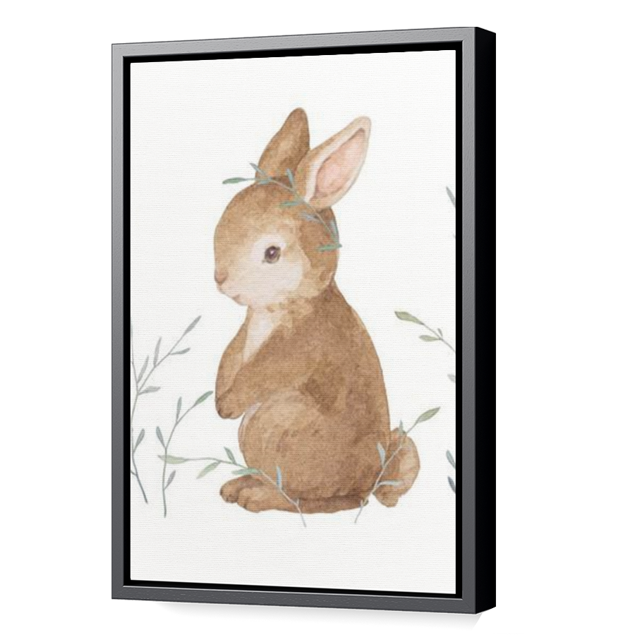 Thumbnail for Canvas - Black Floating Frame