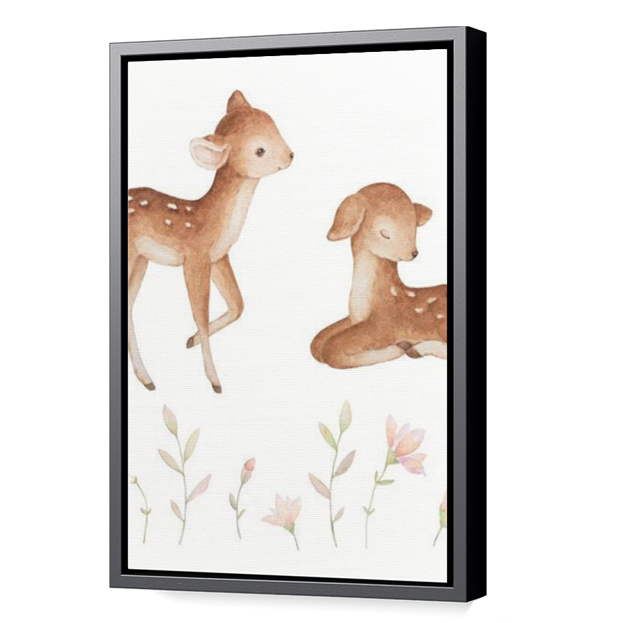 Thumbnail for Canvas - Black Floating Frame