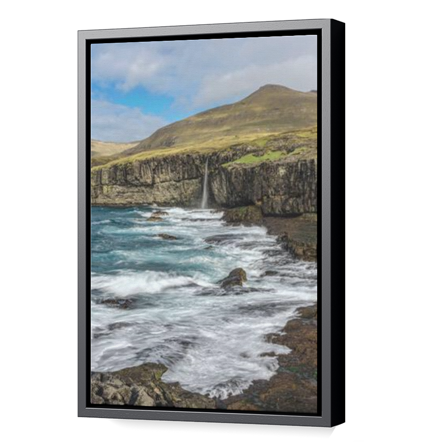 Thumbnail for Canvas - Black Floating Frame