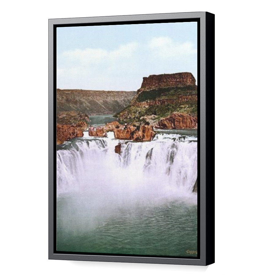 Thumbnail for Canvas - Black Floating Frame