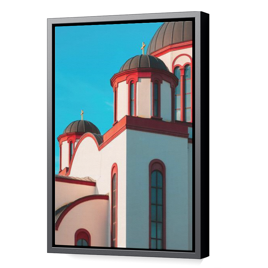 Thumbnail for Canvas - Black Floating Frame