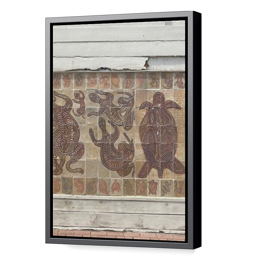 Thumbnail for Canvas - Black Floating Frame