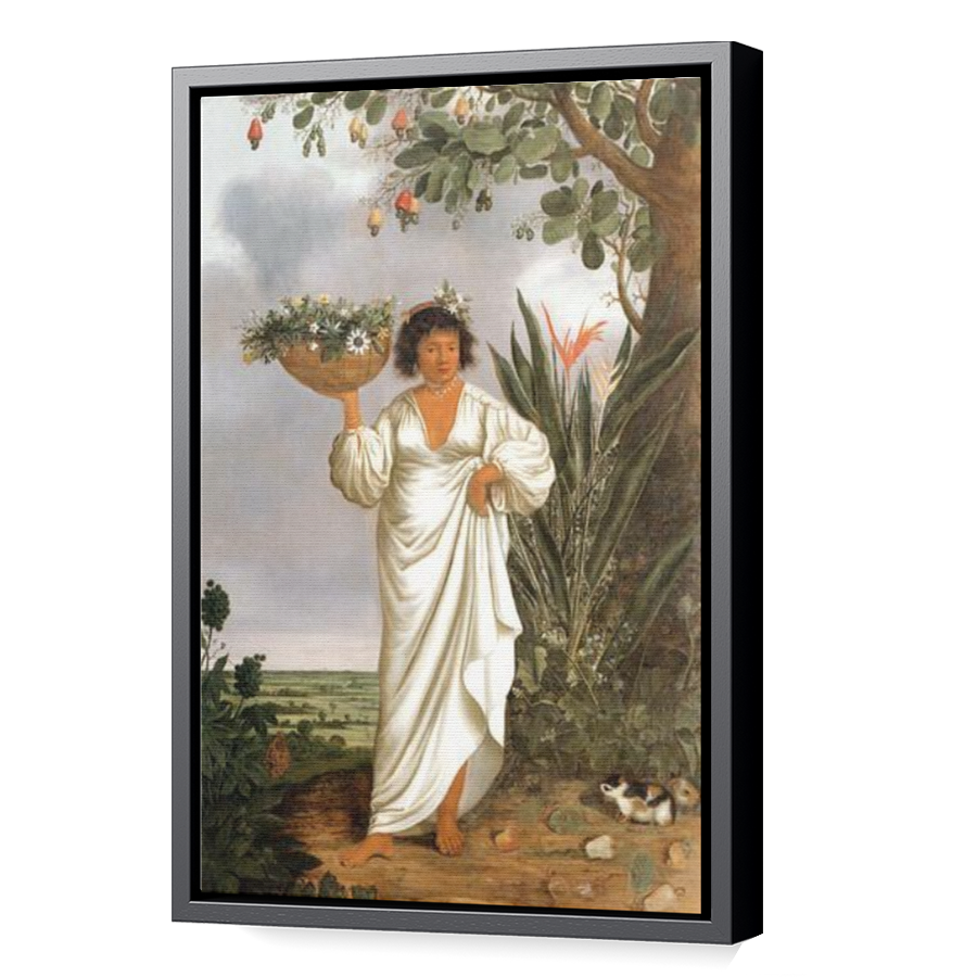 Thumbnail for Canvas - Black Floating Frame
