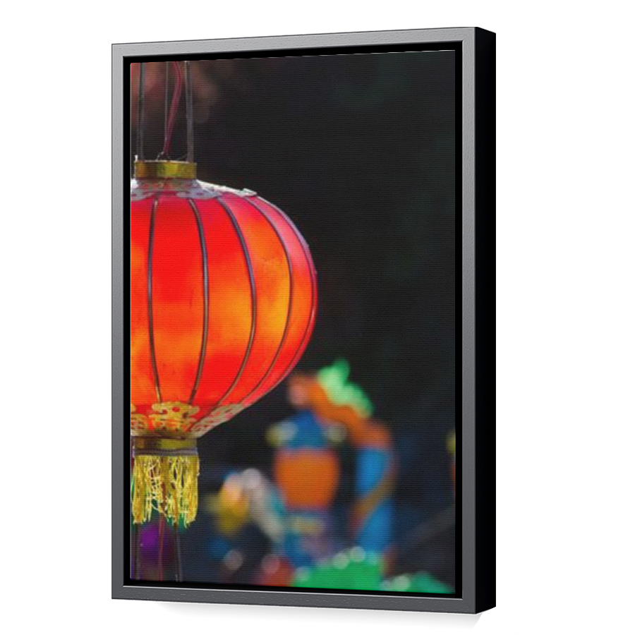 Thumbnail for Canvas - Black Floating Frame