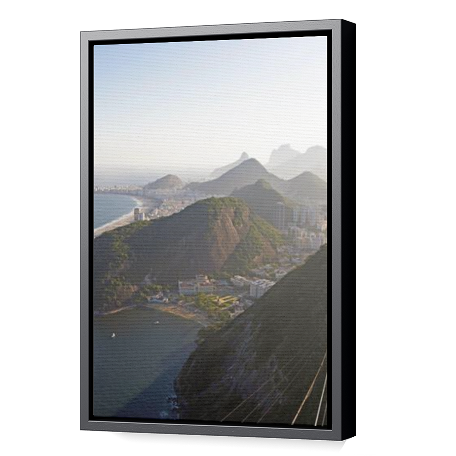 Thumbnail for Canvas - Black Floating Frame