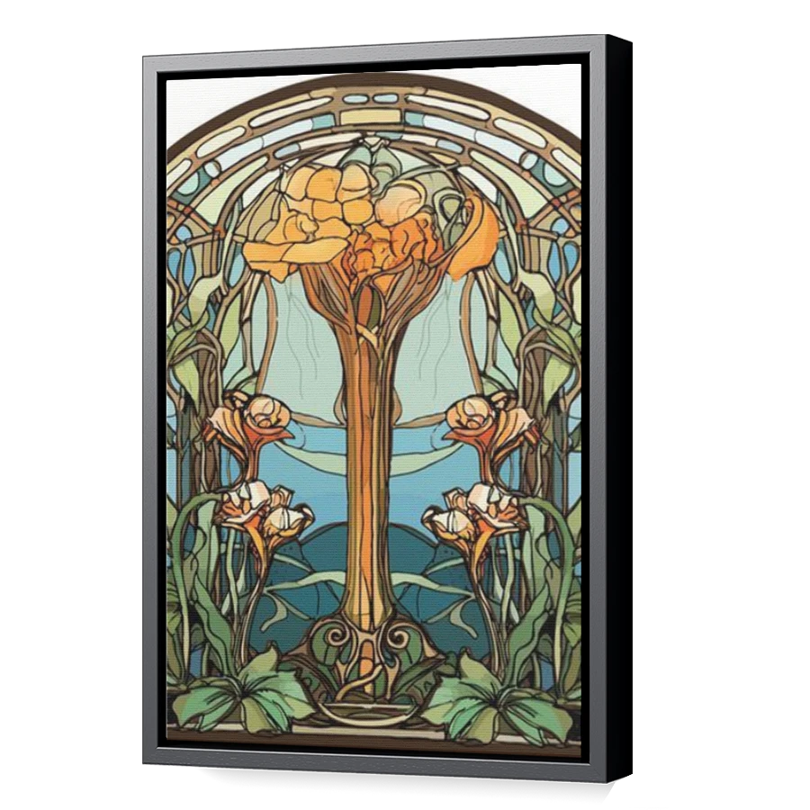 Thumbnail for Canvas - Black Floating Frame