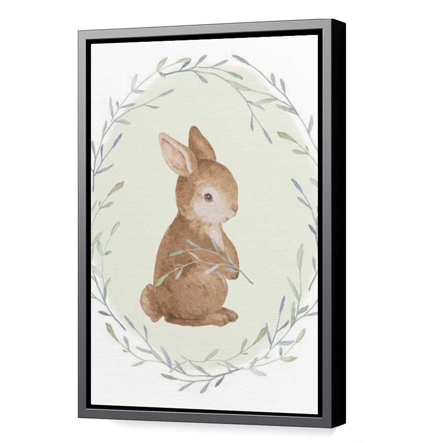 Thumbnail for Canvas - Black Floating Frame