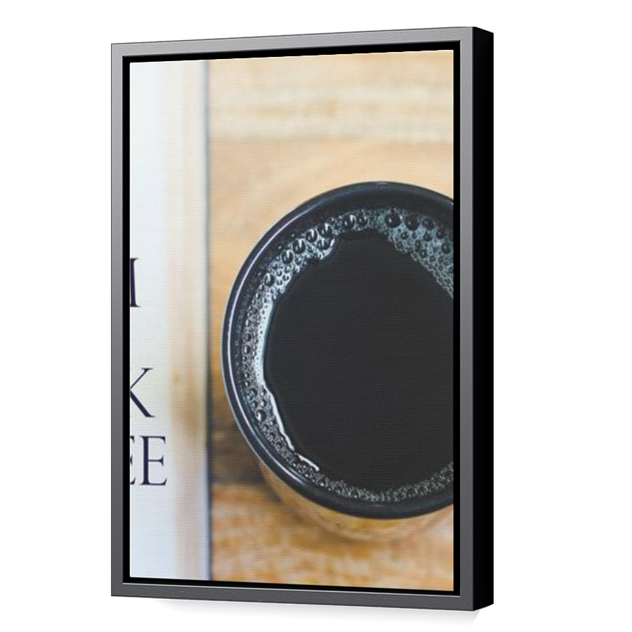 Thumbnail for Canvas - Black Floating Frame