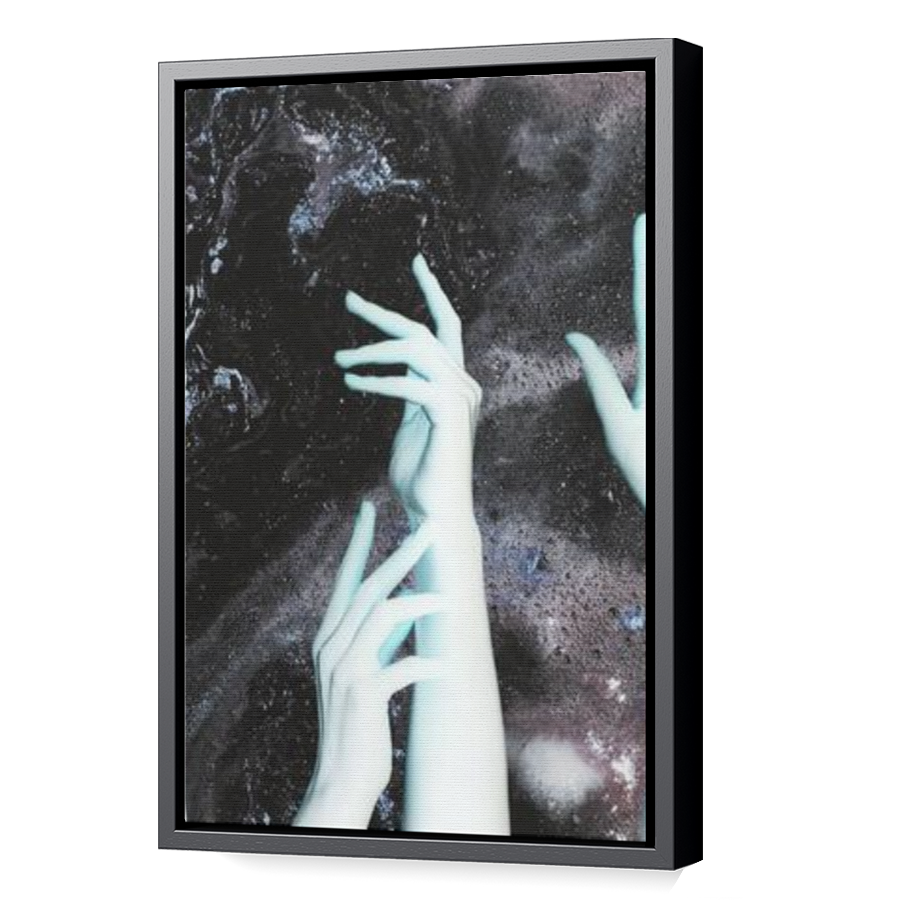 Thumbnail for Canvas - Black Floating Frame