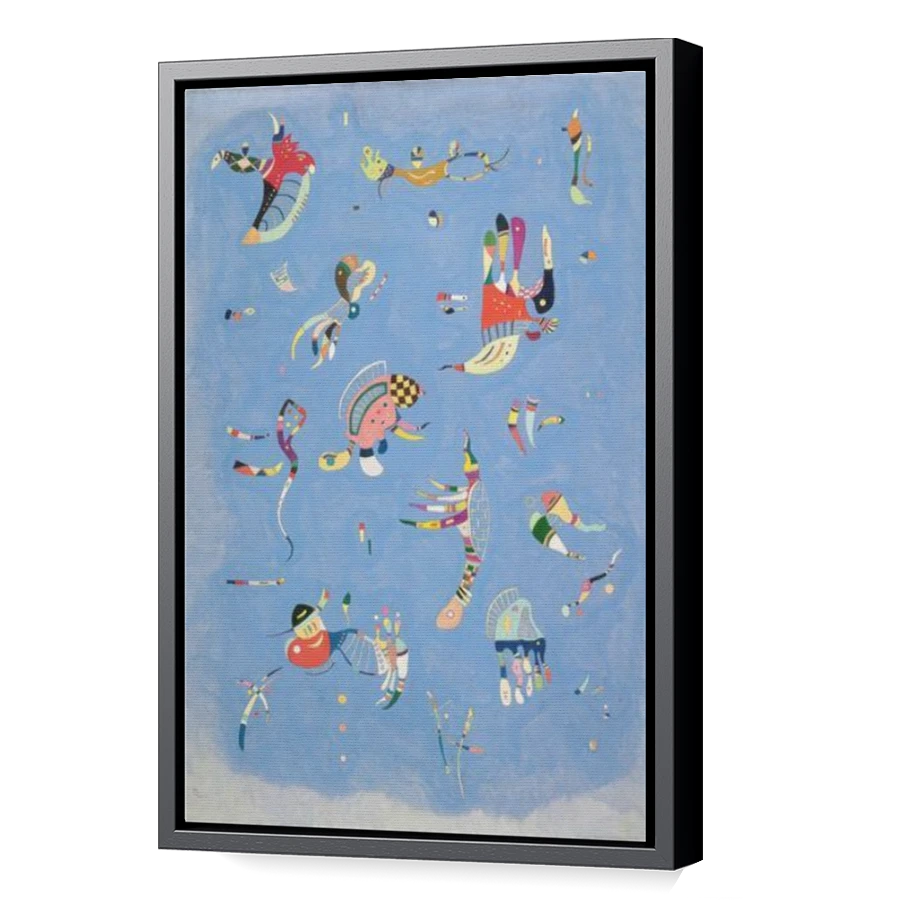 Thumbnail for Canvas - Black Floating Frame